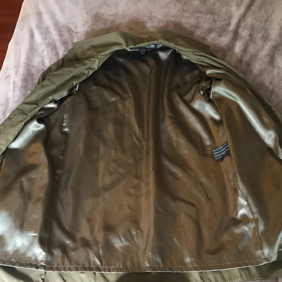 Vintage green raincoat - Picture 3 of 4